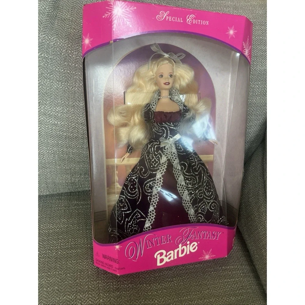 Barbie Doll Winter Fantasy 1996 Mattel 17249 Special Edition NRFB Blonde